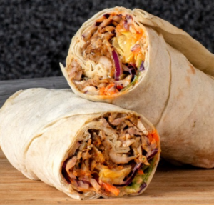 Chicken Shawarma Wrap Meal