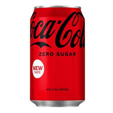 Coke Cola Zero Sugar Can 330ml