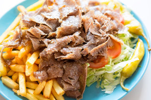 Donner Kebab Meal