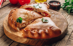 Garlic Butter Calzone with Cheese