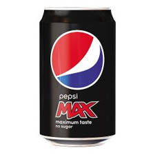 Pepsi Max Can 330ml